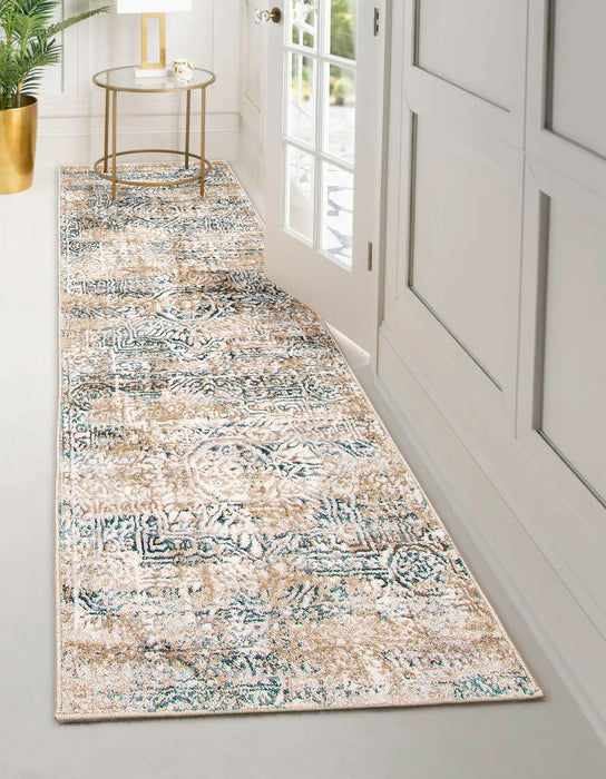 Carpette Zoe ivoire - 2 pi 8 po x 8 pi 2 po