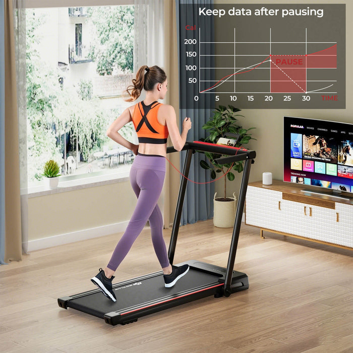 Tapis De Course Pliant 3 En 1 12km/h Goplus