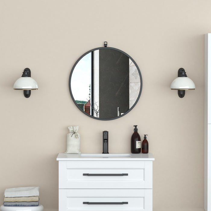 Miroir Jaylo de 24 po noir