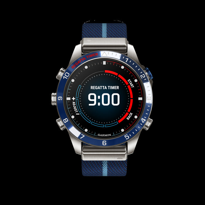 Garmin Marq® Captain (gen 2) Montre Connectee De Luxe - Pour L'aventure, La Navigation Et Avec Un Boitier En Titane
