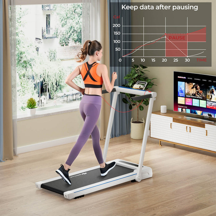 Tapis De Course Pliant 3 En 1 12km/h Goplus