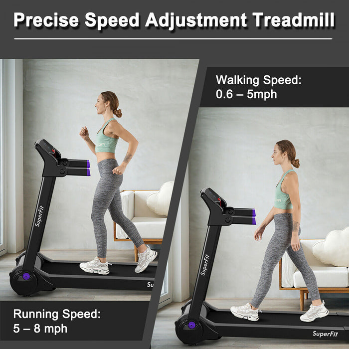 Tapis De Course Pliant 3cv Superfit – Avec Bluetooth