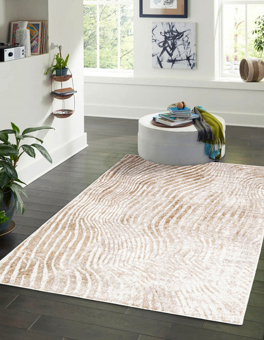Carpette Kamala grise - 8 pi 0 po x 10 pi 0 po