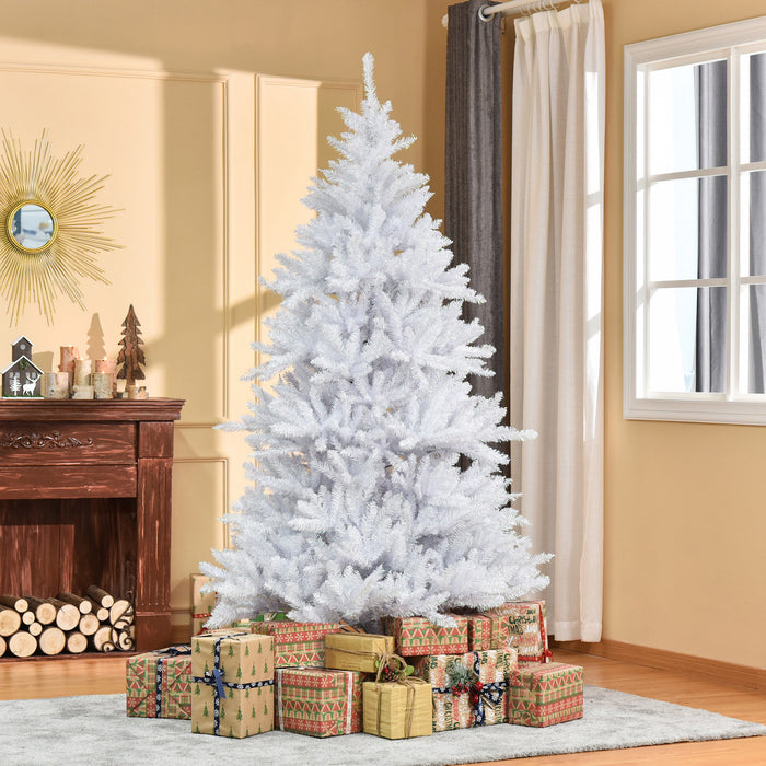 Homcom Arbre De Noel Artificiel De 7 Pieds Avec 1823 Branches