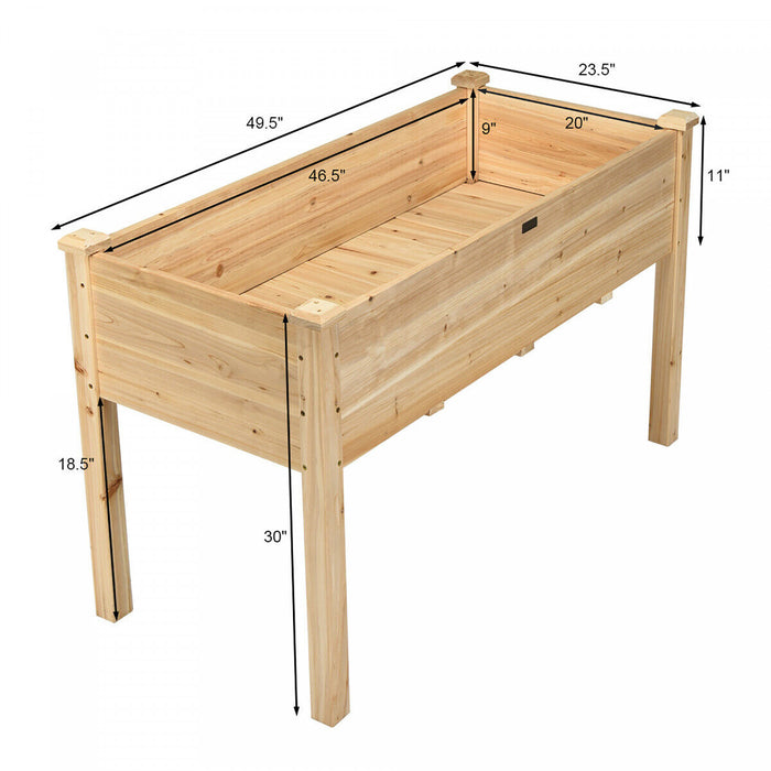 Jardiniere En Bois Sur Pieds