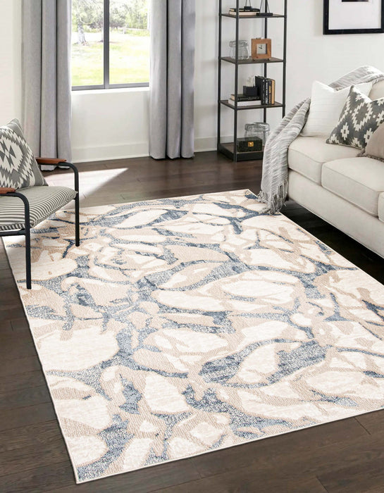 Carpette Azalea ivoire - 8 pi 0 po x 10 pi 0 po  