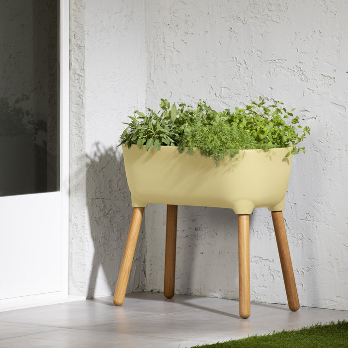 Jardinière surélevée Dalya - jaune pâle