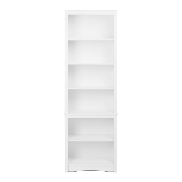 Bibliothèque haute - blanche