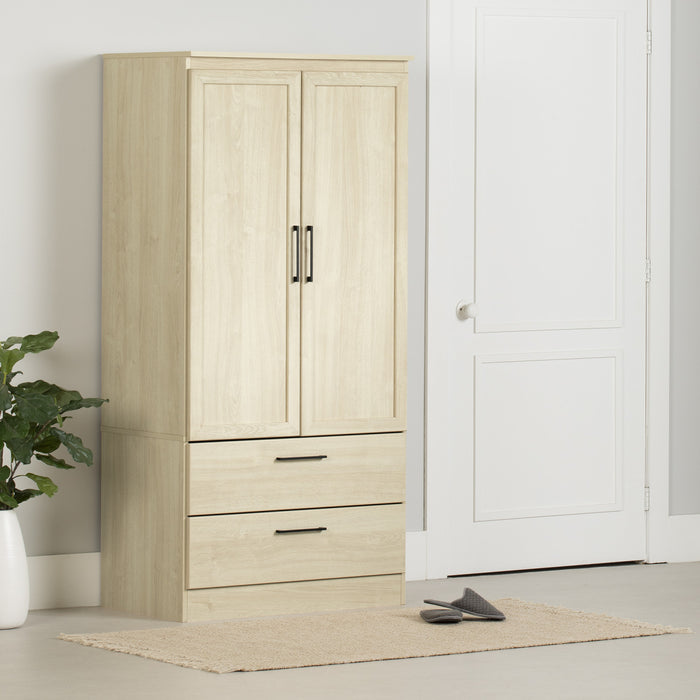 Acapella Armoire Penderie - Chene Blanchi