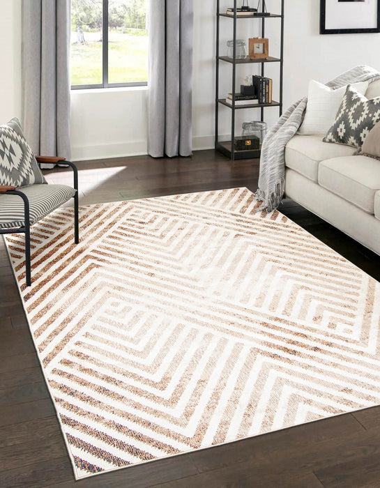Carpette Lana ivoire - 8 pi 0 po x 10 pi 0 po  