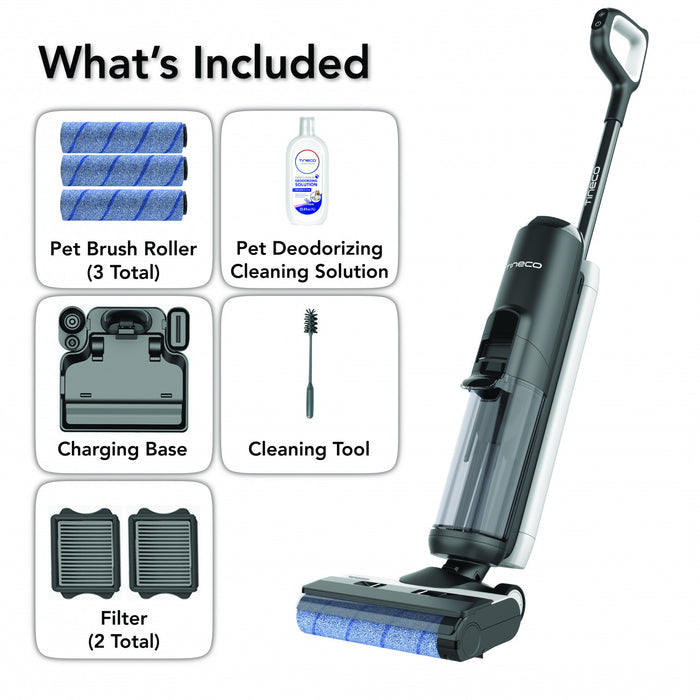 Aspirateur-balai et nettoyeur de plancher sans fil de série 5 Pet de Tineco avec vadrouille - FW104500US