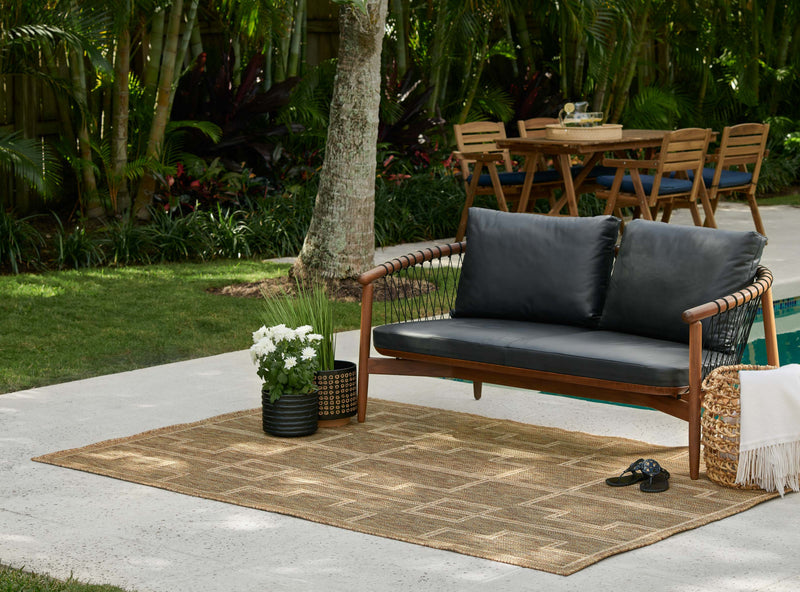 Tapis Transitionnel Dune 5'3\" x 7'7\" en Ivoire