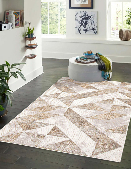 Carpette Fabian ivoire - 8 pi 0 po x 10 pi 0 po