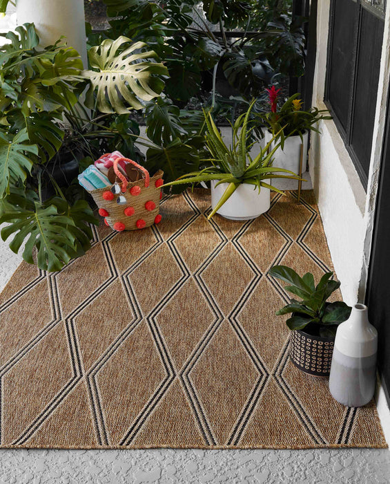 Tapis Transitionnel Cypress 5'3\" x 7'0\" en Ivoire