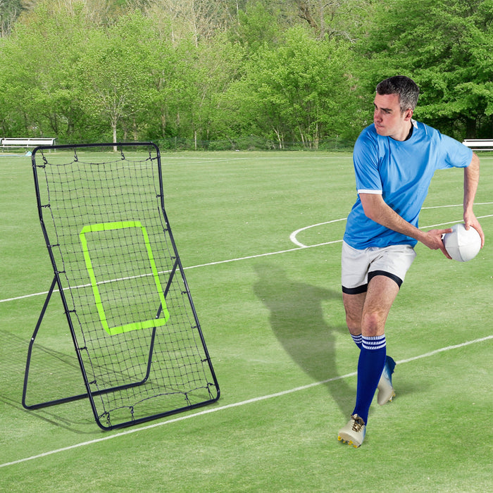 Filet De Rebond De Volley-ball Soozier, Aide A L’entrainement De Crosse De Baseball Reglable