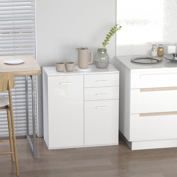 Console Buffet d'Entree avec Rangement, Organisateur