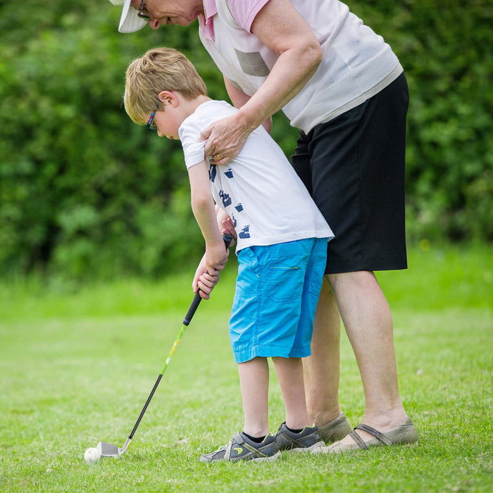 Ultimate Kids Golf Practice Set Junior Complete Golf Club Set Pour Enfants Ages De 5 A 7 Ans Vert