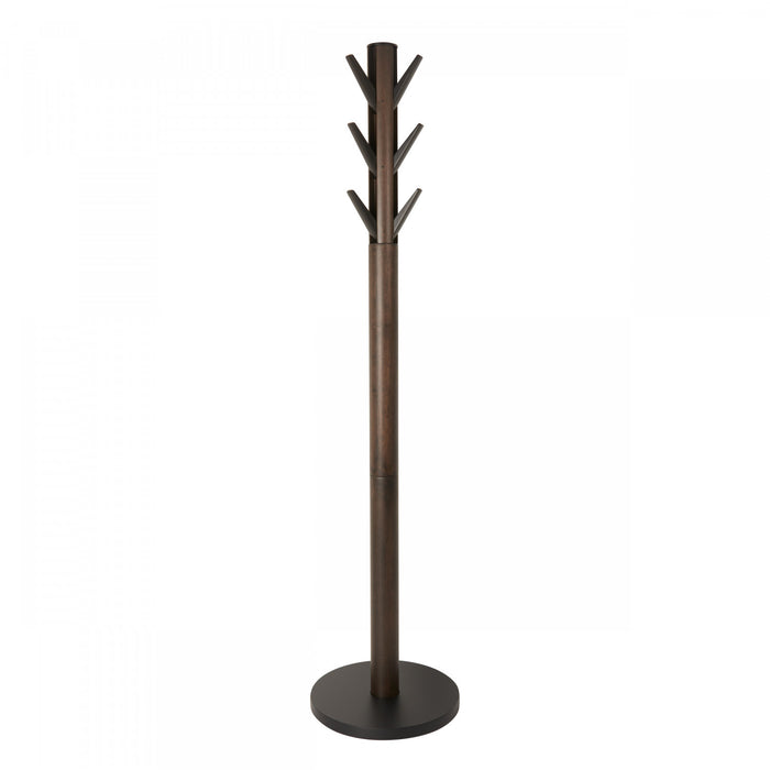 Portemanteau moderne Flapper de Umbra en bois - noir et noyer