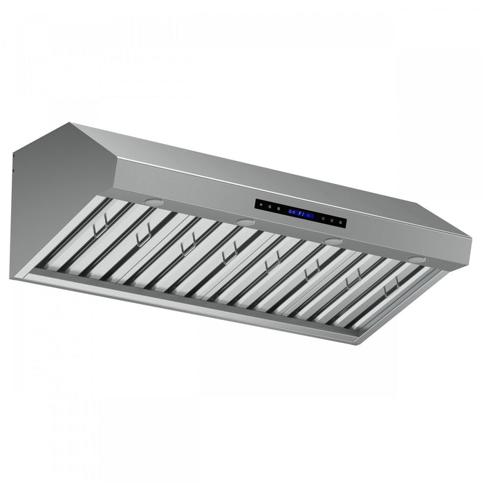 Hotte murale Palazzo de 48 po en acier inoxydable, filtres a chicanes robustes-FRHWM5030-36