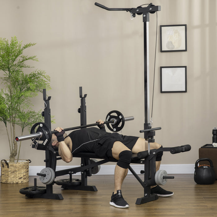 Soozier Banc De Musculation Reglable, Banc D'entrainement Complet Du Corps