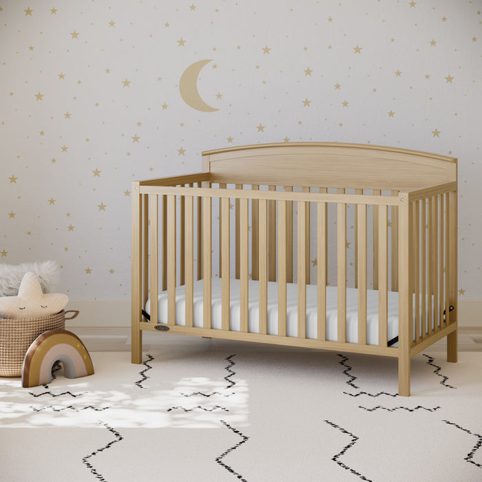 Graco Benton Lit de bebe convertible 5-en-1 - Bois clair