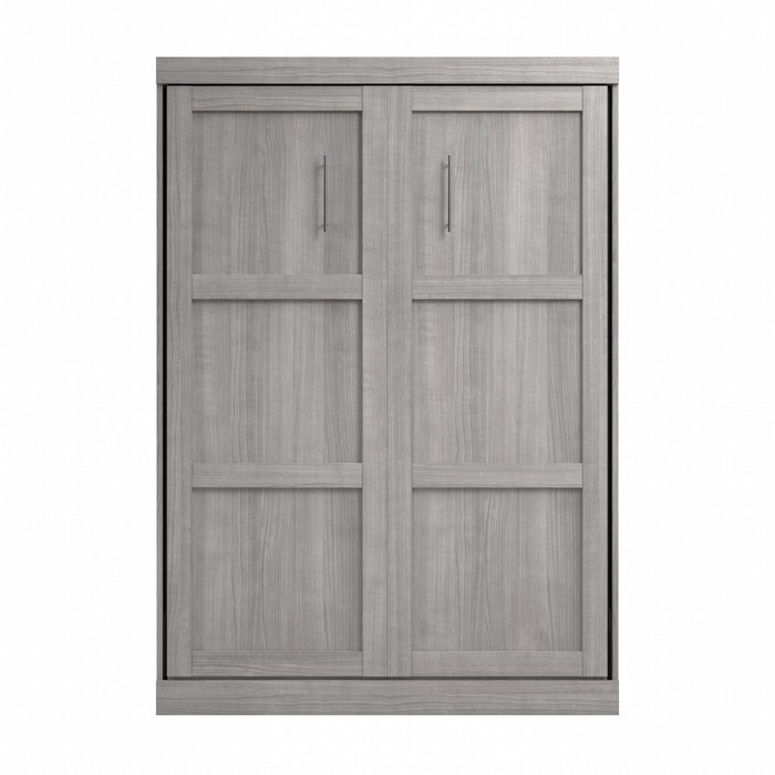 Lit double escamotable Pur de Bestar de 59 po (L) - gris platine