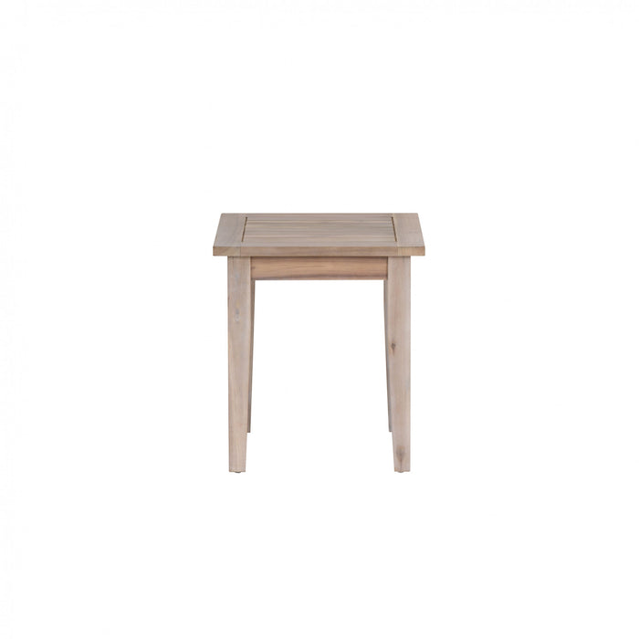 Table d’appoint Teagon pour la terrasse à l’extérieur - naturelle