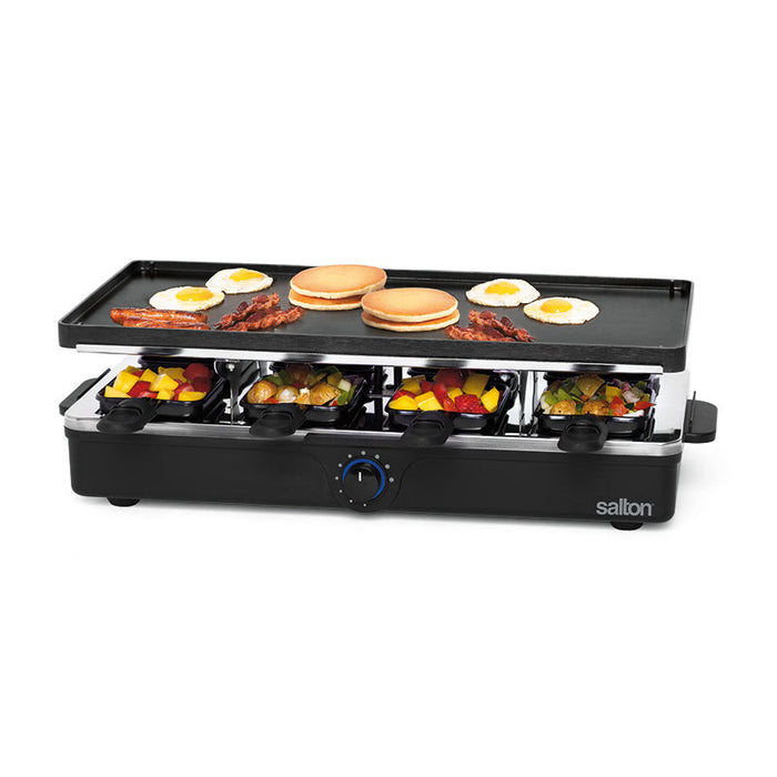 Salton gril et raclette - 8 personnes