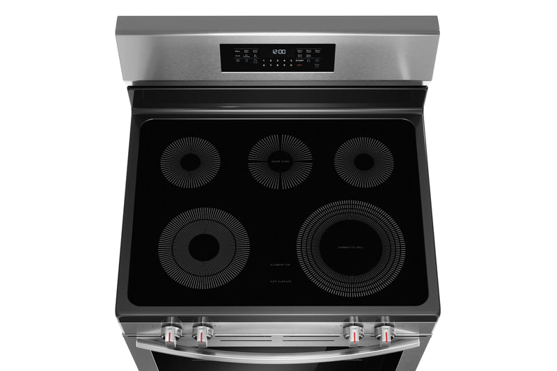 Cuisinière électrique Frigidaire Gallery de 30 po avec commandes à l’arrière et convection totale - acier inoxydable - GCREC059BF