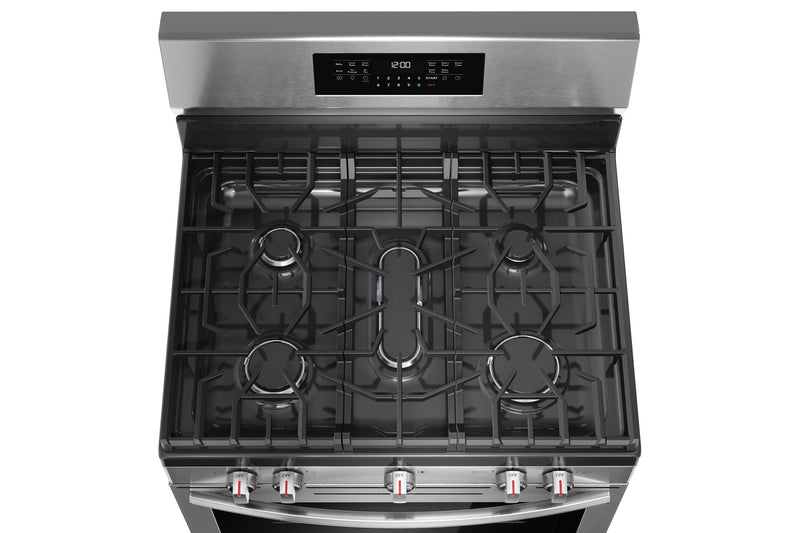 Cuisinière à gaz Frigidaire Gallery de 5,1 pi3 avec commandes à l’arrière et convection totale - GCRG3059BF