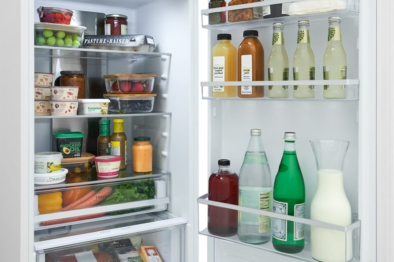 Réfrigérateur Electrolux de 8,6 pi3 et de 21 po de profondeur comptoir à congélateur inférieur - panneau personnalisable - ERBB0920AP