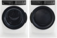 Laveuse à chargement frontal de 5,2 pi3 et sécheuse à gaz Perfect SteamMC de 8,0 pi3 d’Electrolux - blanc mat