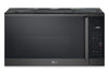 Four à micro-ondes à hotte intégrée intelligent LG de 1,8 pi3 avec EasyCleanMC - Acier inoxydable noir - MVEM1825Z