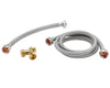 Frigidaire 5' Stainless Steel Steam Dryer Hose Kit - 5304507961 | Trousse de tuyaux Frigidaire de 5 pi en acier inoxydable pour sécheuse à la vapeur - 5304507961