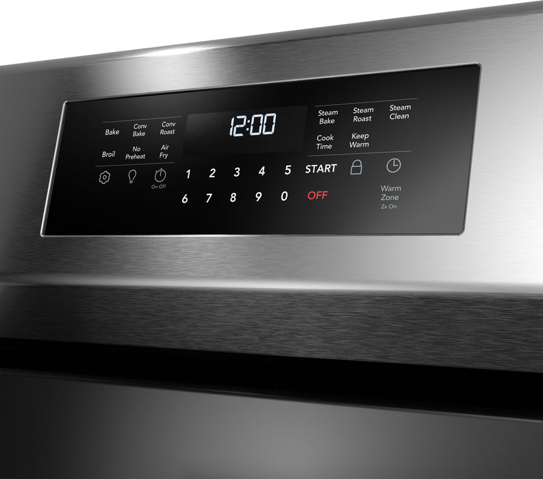 Cuisinière électrique Frigidaire Gallery de 30 po avec commandes à l’arrière et convection totale - acier inoxydable - GCREC059BF
