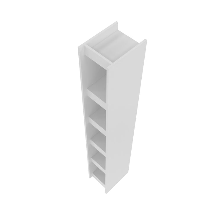 Bibliothèque précieuse Parana de Manhattan Comfort avec 5 tablettes - blanche