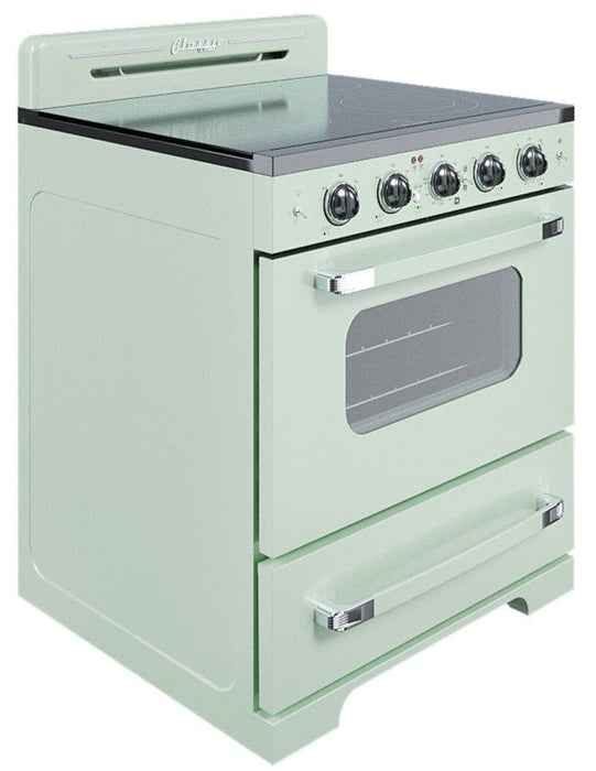 Cuisinière électrique  Classic Rétro par Unique de 30 po à convection - UGP-30CR EC LG