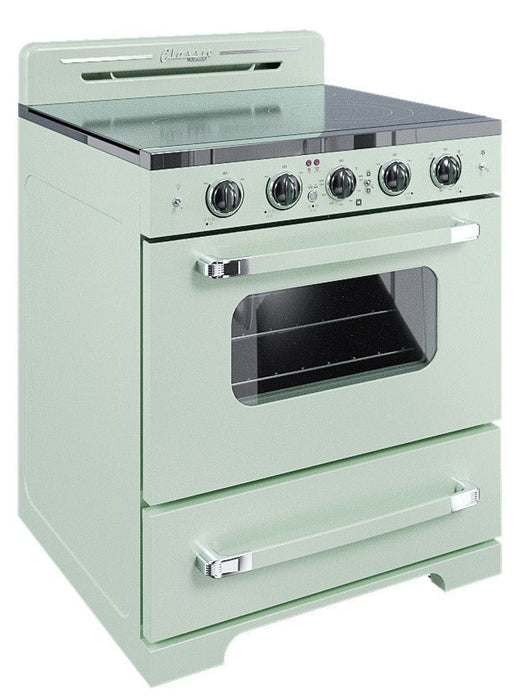 Cuisinière électrique  Classic Rétro par Unique de 30 po à convection - UGP-30CR EC LG