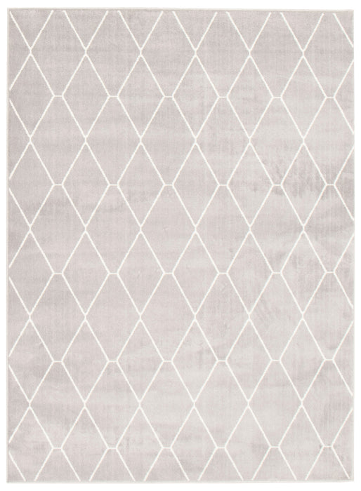 Carpette August griseblanche 5 pi 3 po x 7 pi 3 po