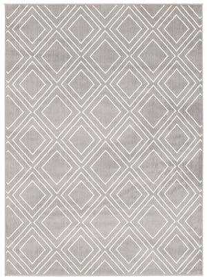 Carpette August gris géodeblanc 5 pi 3 po x 7 pi 3 po