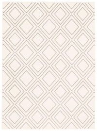 Carpette August blanc géodegris 6 pi 7 po x 9 pi 6 po