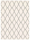 Carpette August blanchebleu marine 7 pi 10 po x 10 pi 2 po