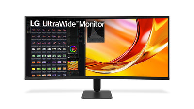 LG 34" UltraWide™ WQHD 120Hz Curved Monitor (34U601B-B)  | Moniteur incurvé LG UltraWideMC WQHD de 34 po à 120 Hz (34U601B-B)