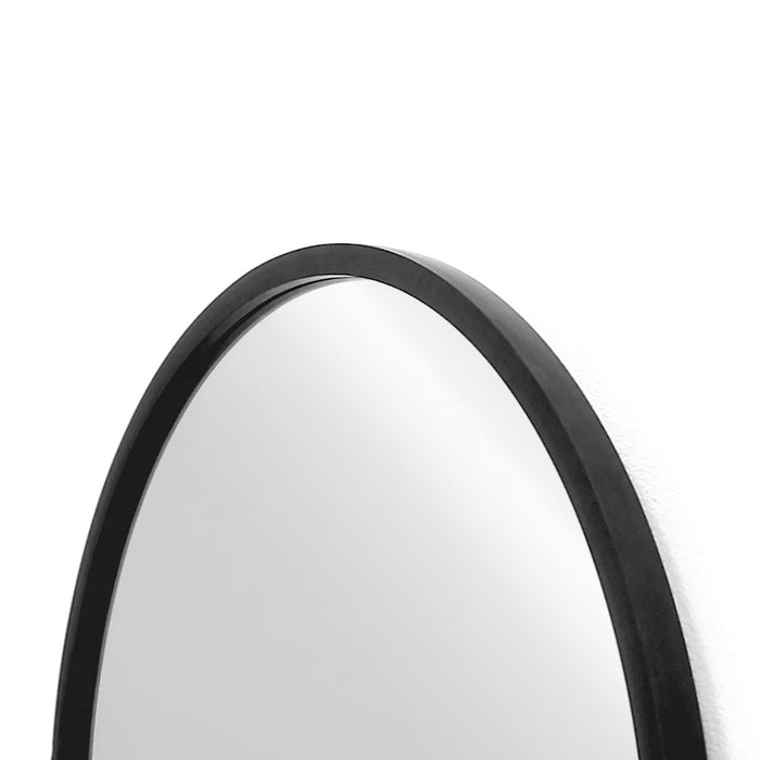 Miroir mural rond décoratif Hub de Umbra de 37 po x 37 po - noir