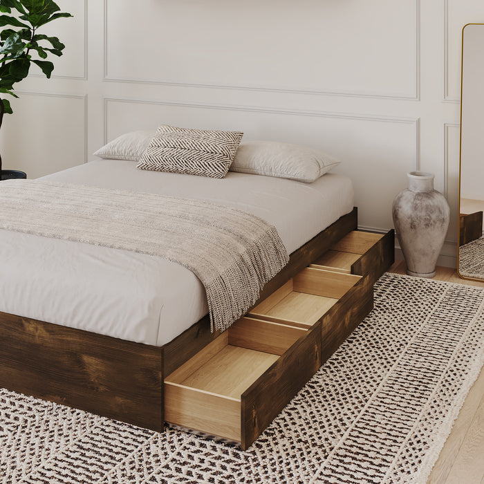 Grand lit plateforme Nordika - truffe