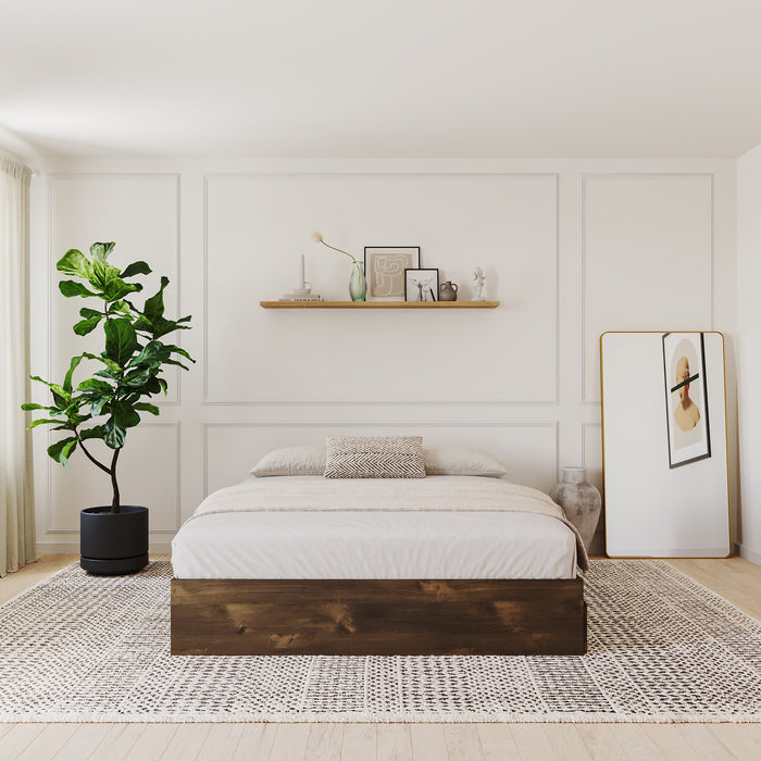 Grand lit plateforme Nordika - truffe