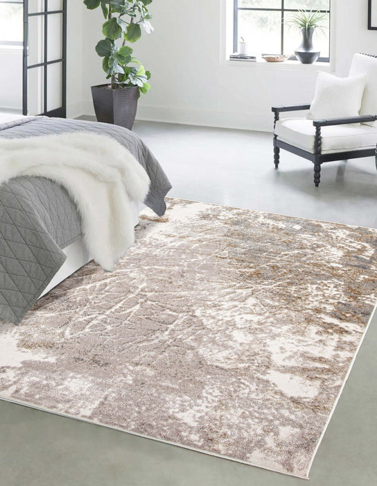Carpette Storm ivoire - 5 pi 0 po x 8 pi 0 po