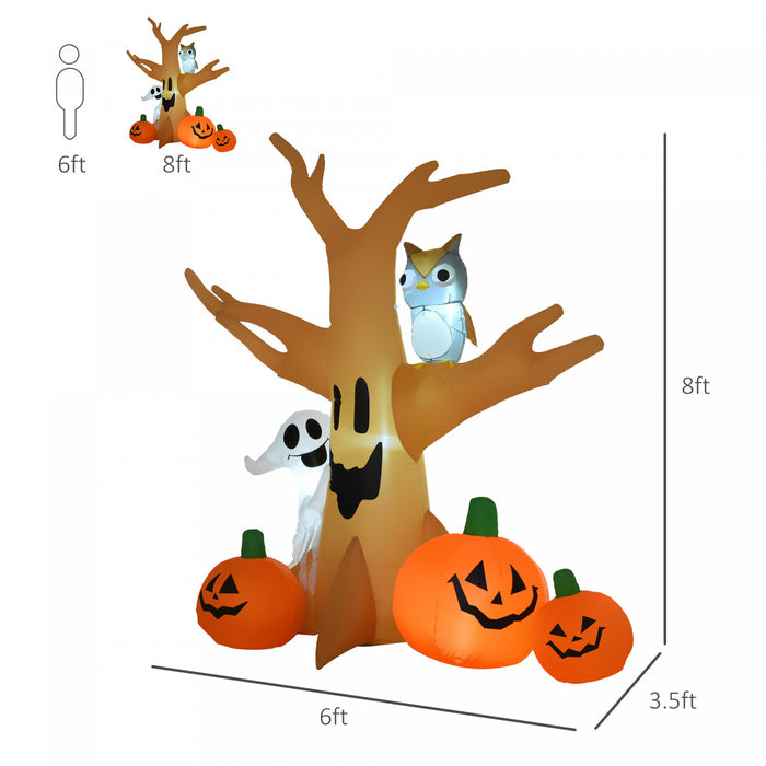 Homcom Arbre Fantome D'halloween