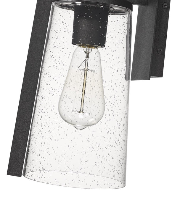Applique murale de la collection Portofino pour l'extérieur - noire