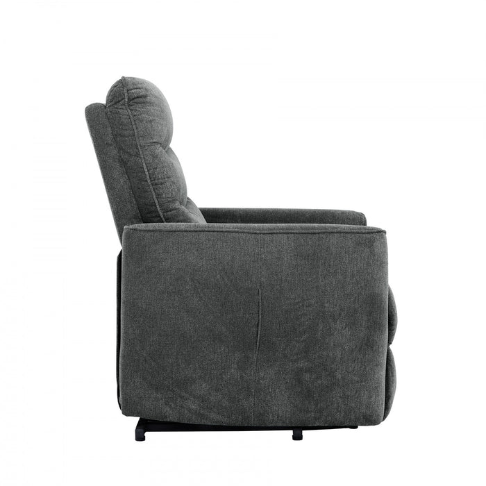 Fauteuil inclinable releveur electrique Sawyer de 30 po rembourre - Gris